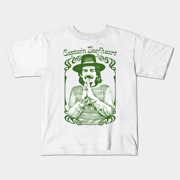 Captain Beefheart - - Original Fan Art Kids T-Shirt by DankFutura